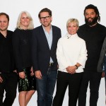 L-R: Ed Burstell; Nicholas Kirkwood, Laura Weir, Rupert Sanderson, Rebecca Farrar-Hockley, Marc Hare and Bill Amberg