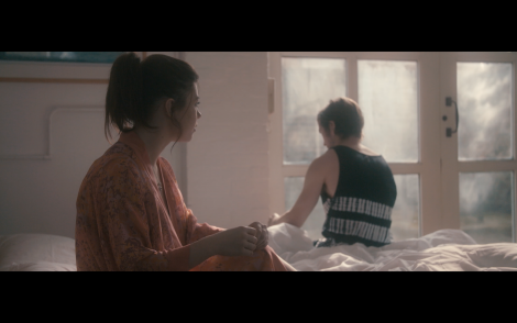 Still from Polly Money music video, It Would Be Ok