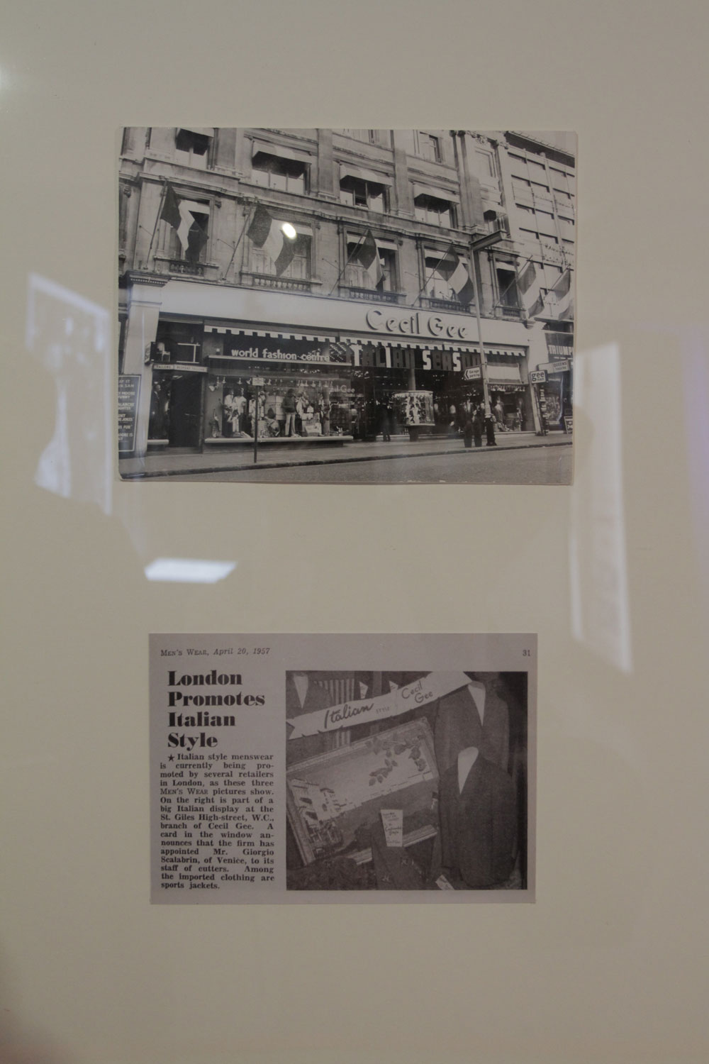 Cecil Gee press clippings from the LCF Archives