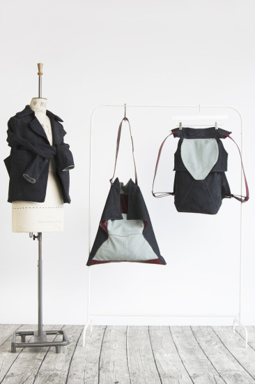 An image from BA (Hons) Cordwainers Fashion Bags and Accessories: Product Design and Innovation student Charlotte Bright's final collection 