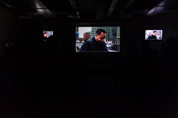 Beyond Borders Panel Discussion opened with a short film about The Refugee Journalism Project.