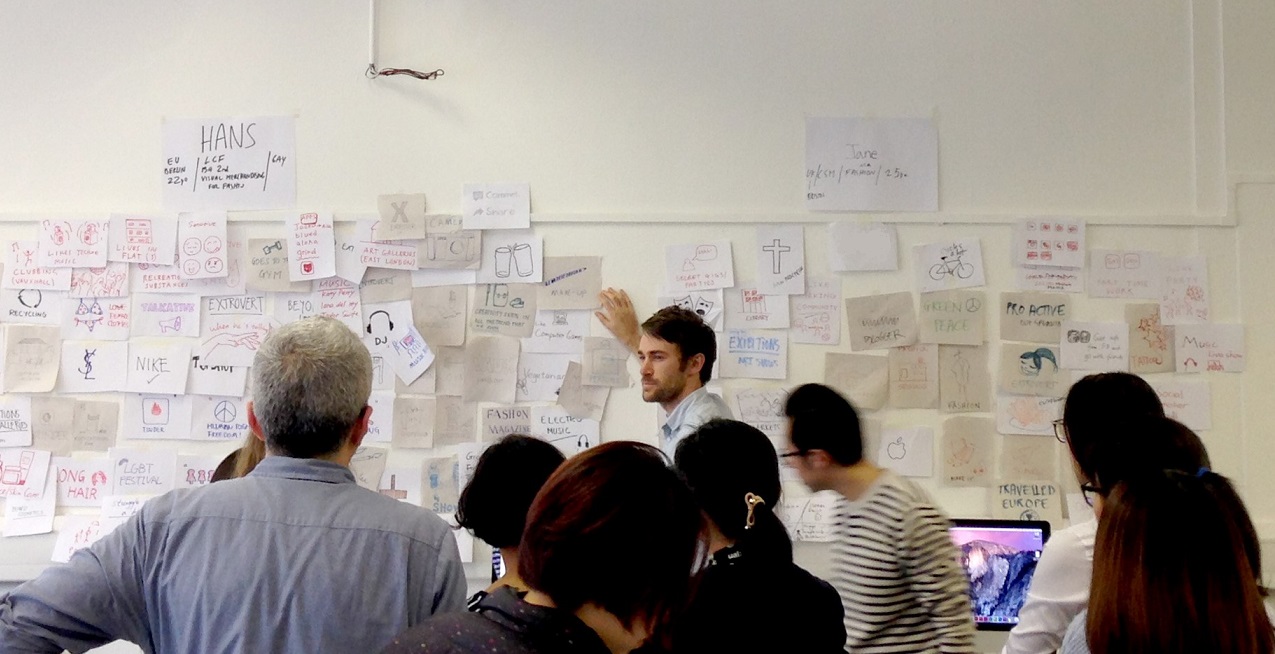 Service Design workshop taking place