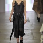 Slip dresses from BA (Hons) Fashion Contour alum Zoe Greening's BA14 collection as worn by  Lady Gaga