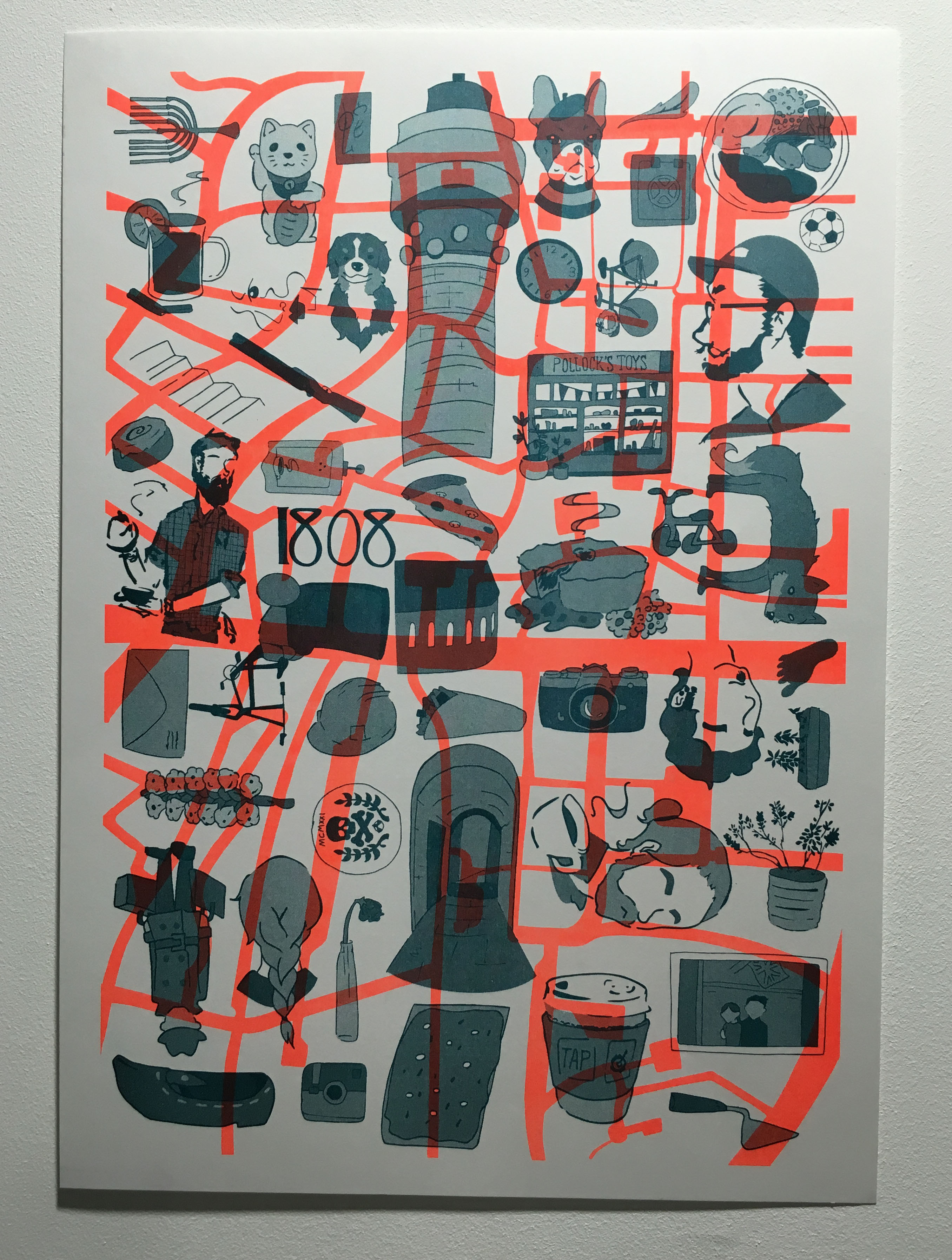 'Fitzrovia', final piece by Rafael Zugliani