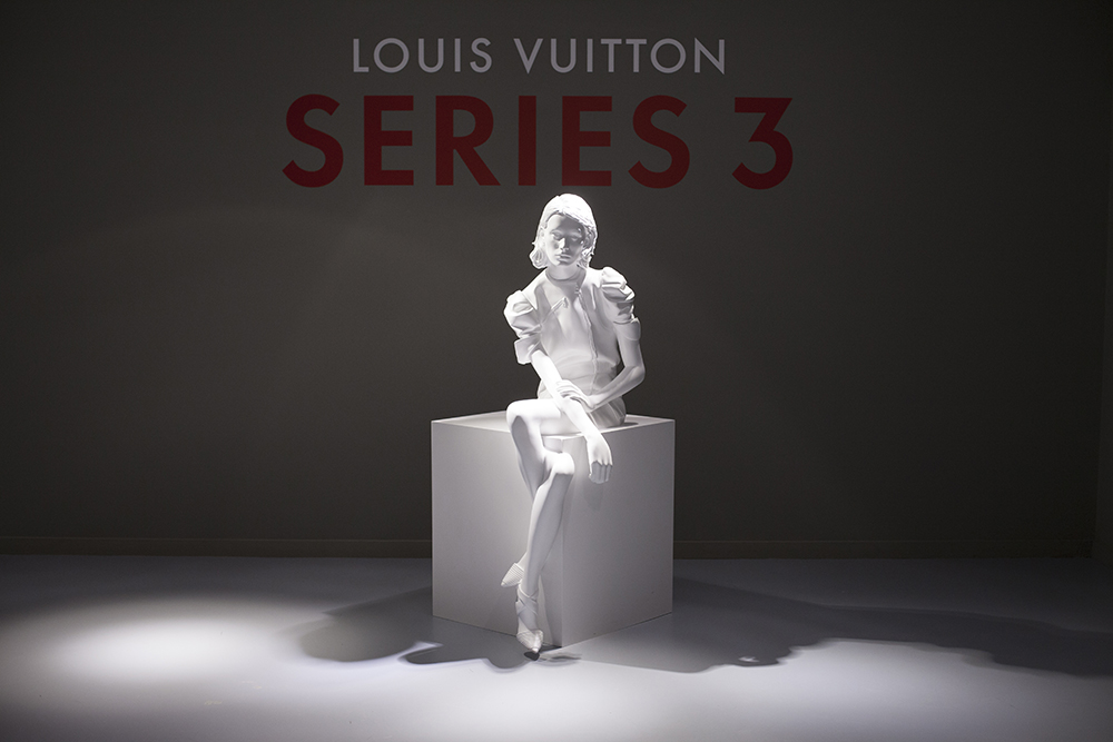 The Louis Vuitton Series 3 exhibition on The Strand. 
