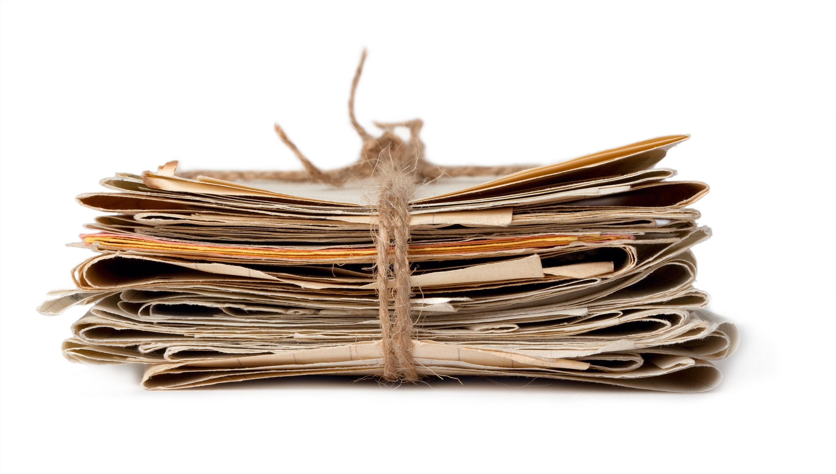 Letters and Papers. From the series Archive, 2016. Collaboration with Graham Goldwater. Sara Davidmann.