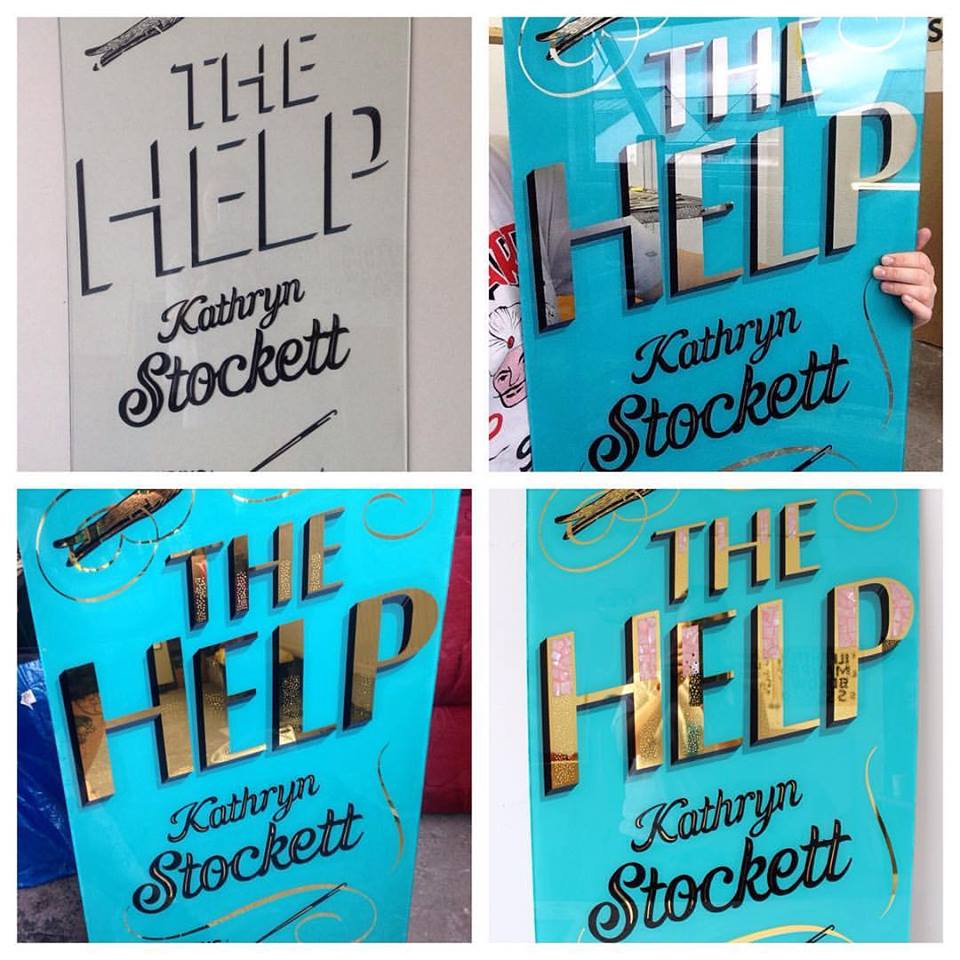 Alex May Hughes' front cover design for The Help