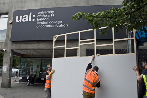 signage going up resized