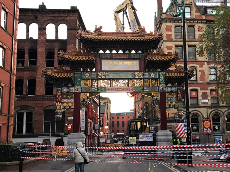 Photo: Chinatown in Manchester, Chloe Ting 2016