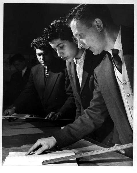 LCF Archive: students of the Barrett Street Trade School (LCF’s origins) from the 1920s and 1960s.