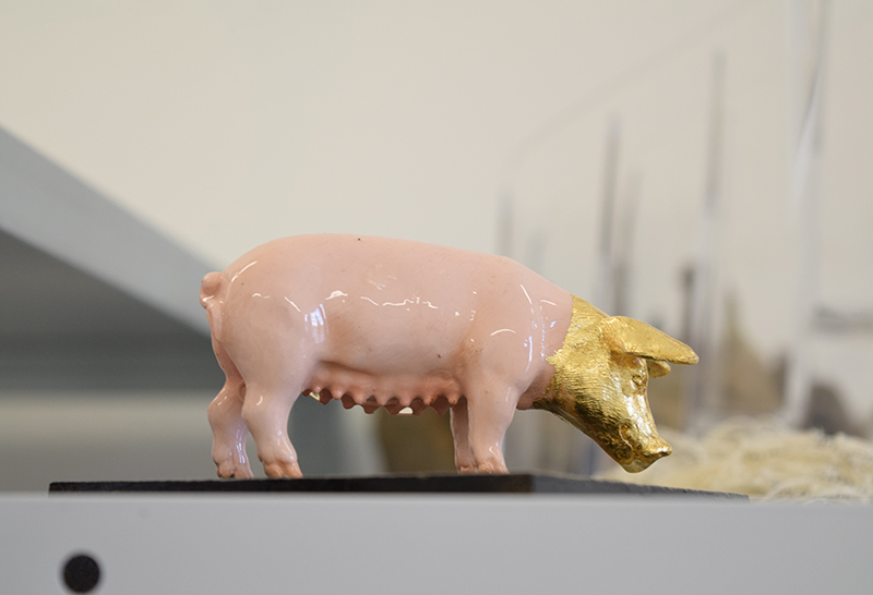 BA Painting Summer Show 2015 preparations