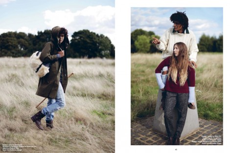 Fashion Editorial with sustainable brand Native Highs inside issue 3 
