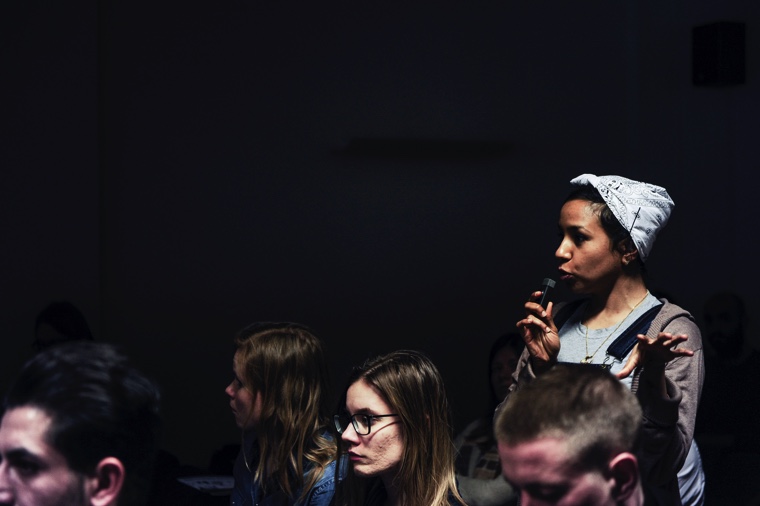 Audience Q&A with the panel. Image © Ana Escobar.