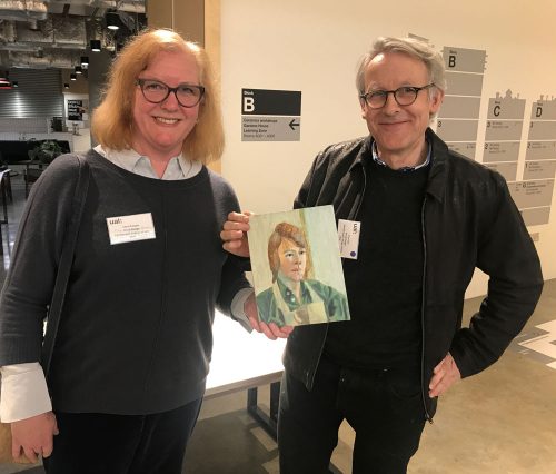 Carol Cooper and Paul Cox, Camberwell alumni (1979)