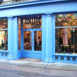 LCF's COLLEGE SHOP, windows styled by Nova Dando