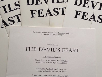 The Devil's Feast display