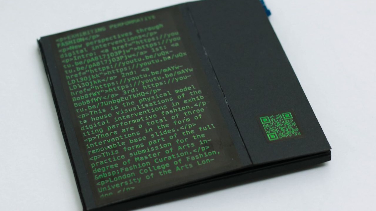 black book with green writing