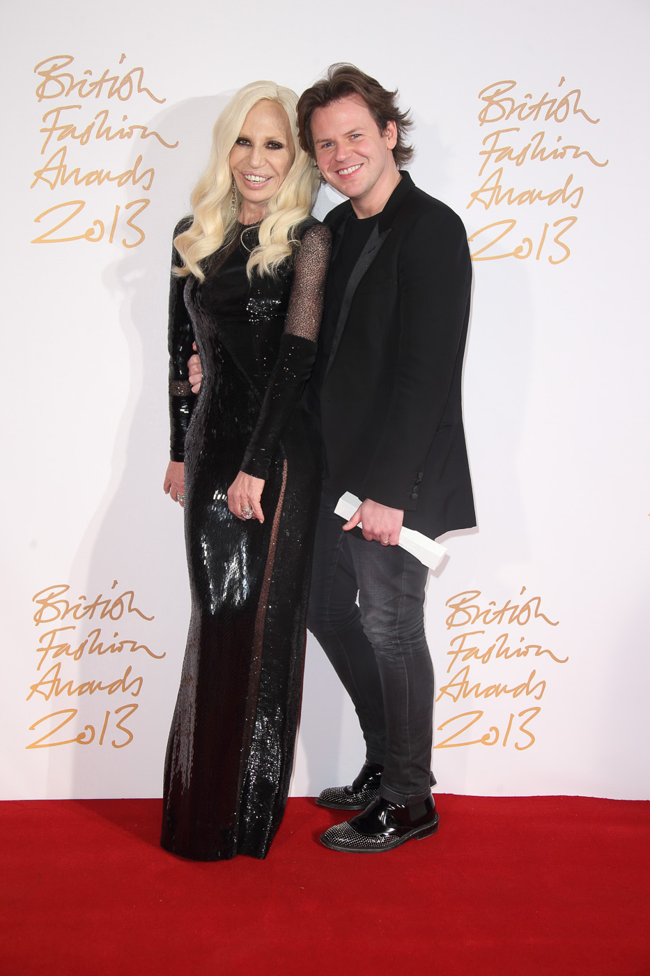 Donatella Versace and Christopher Kane - Womenswear Designer of the Year