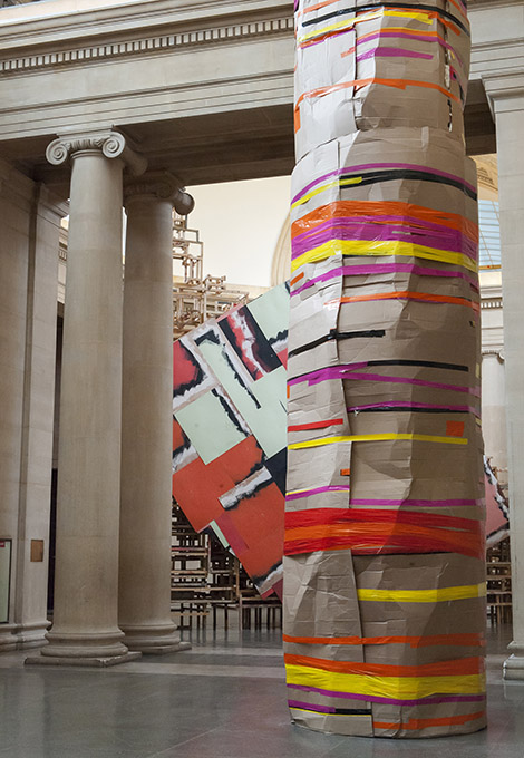 Phyllida Barlow - Dock 2014. J Fernandes, Tate Photography