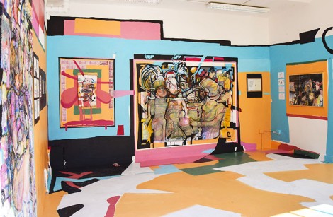 Segment of the work 'I like you, you look like a cartoon', by Tezz Kamoen