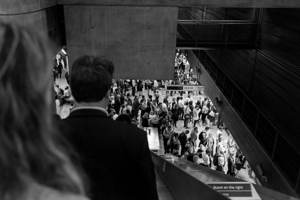 Shapes and shadows forming the modern City of London. Image by Natalia Ortynskaya. 