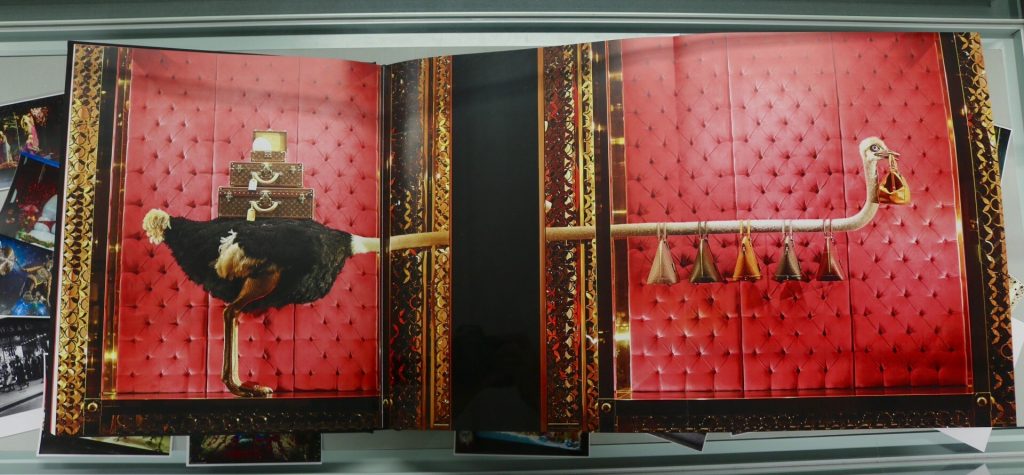 Fig. 1: Faye McLeod Vuitton Window Display, 2010. Gutmajer, Shoshana and Tulloch, Lindsay (2015) Louis Vuitton: Windows. New York, New York: Assouline, N.P, fig. [Photograph: Christen Ericsson-Penfold, 2016]