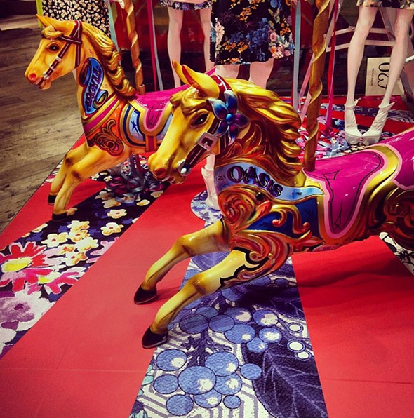 Oasis window display