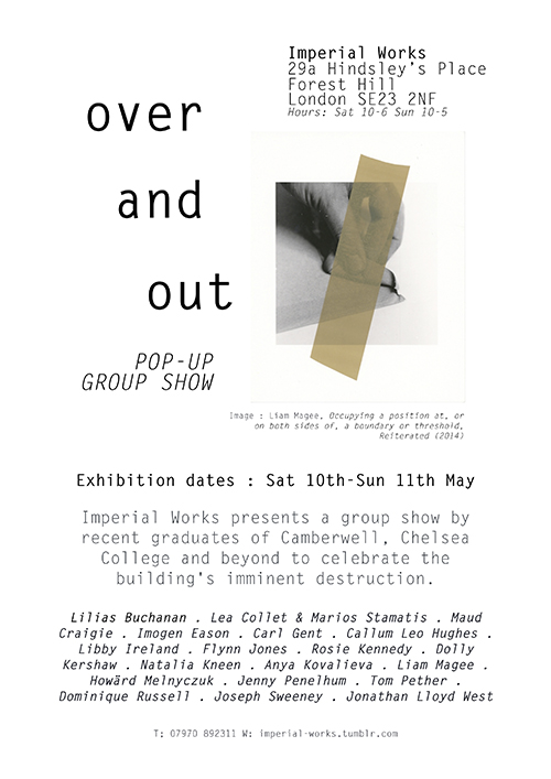 OVER AND OUT POSTER