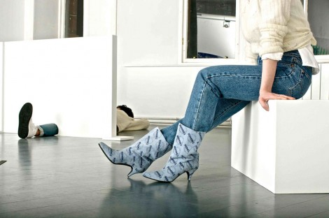 Rumorz Kitten Heel Boots