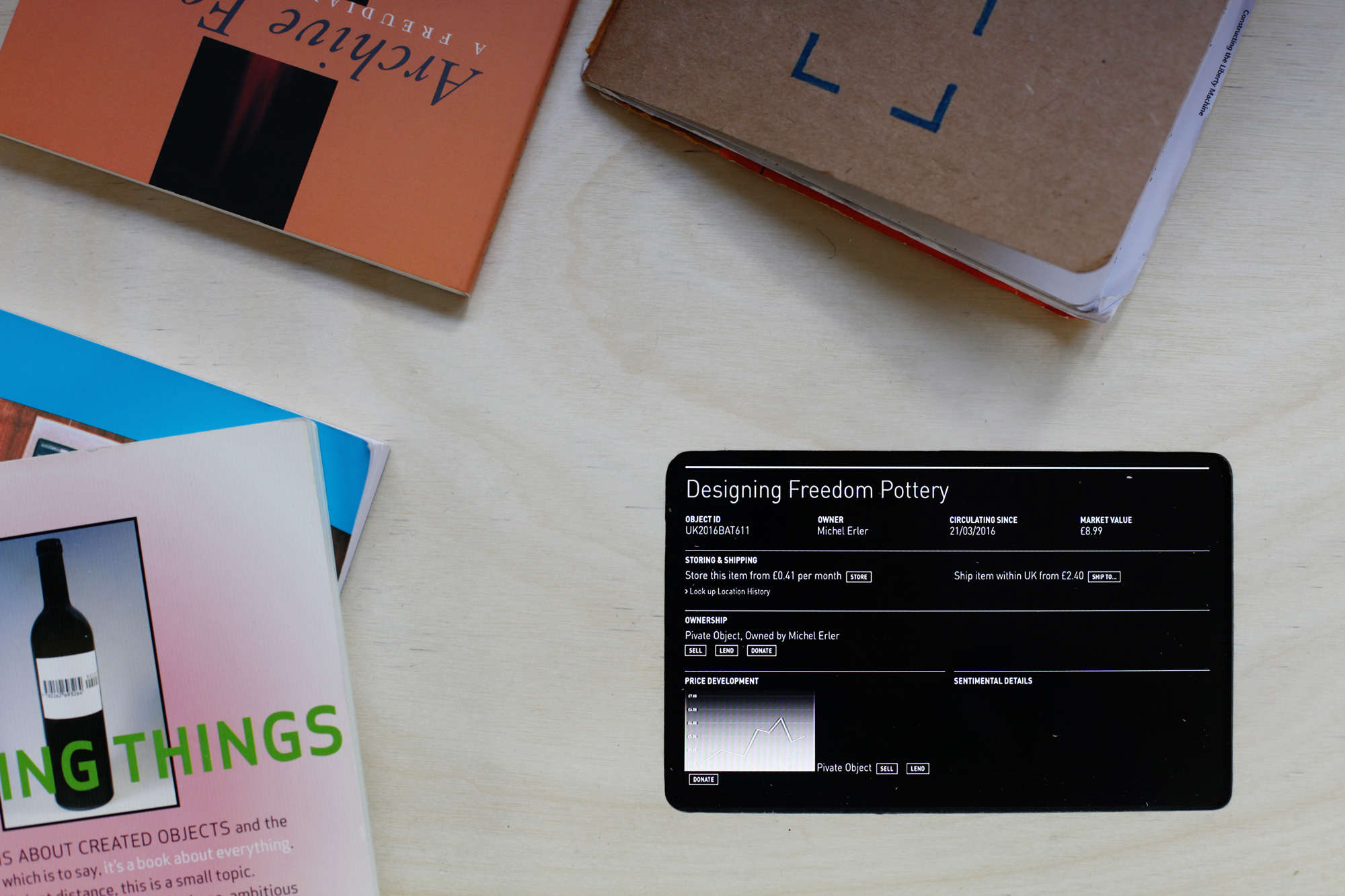 RFID Table by Michel Erler